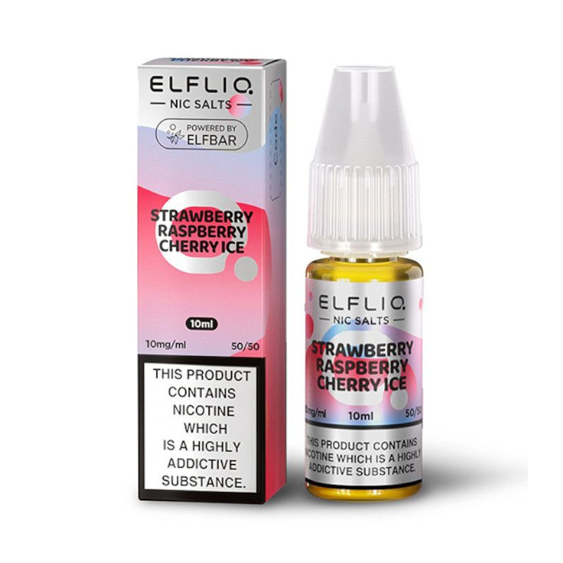 Elfliq Strawberry Raspberry Cherry Ice